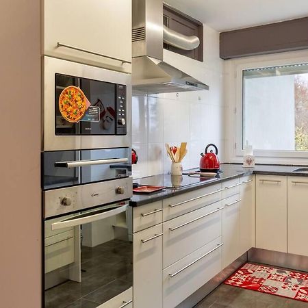 Superbe Appartement Spacieux Avec Parking Gratuit Illzach Exteriör bild
