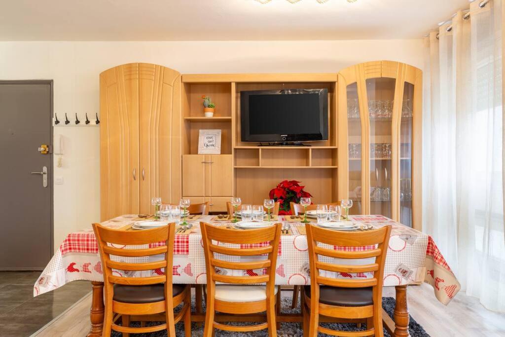 Superbe Appartement Spacieux Avec Parking Gratuit Illzach Exteriör bild